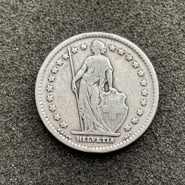 1 Franken Silber 1914